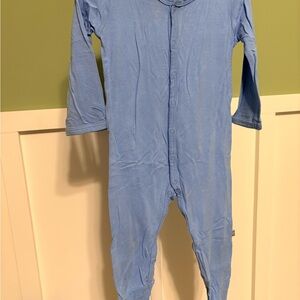 Kyte BABY Light Blue Footed One-Piece Romper
